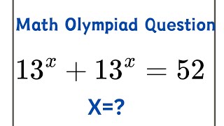 Japanese Olympiad Mathematics Exponential Equation [upl. by Nylrac]