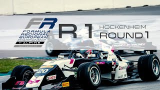 Race 1  Round 1 Hockenheim F1 Circuit  Formula Regional European Championship by Alpine [upl. by Henryetta677]