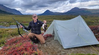 3 Days Camping amp Foraging in Arctic  Fishing Hunting amp Edible Plants [upl. by Ttebroc]