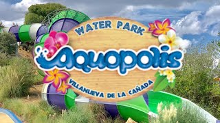 4K AQUOPOLIS VILLANUEVA DE LA CAÑADA [upl. by Nelram730]