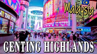 Malaysia Genting Highlands walking all day in this incredible mall [upl. by Linsk]