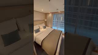 VIKING RIVER CRUISES French Balcony Stateroom  Cabin SNEAK PEEK Shorts Cruise Travel [upl. by Ahsitra260]