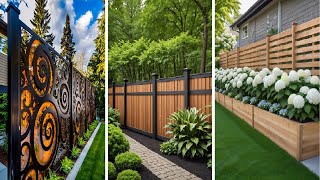 Stylish Fencing Ideas Transform Your Outdoor Space with Creative Designs [upl. by Ramyar]