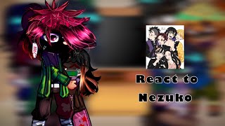 Kamaboko squad reacts to Nezuko  Demon slayer kny READ DESCRIPTION [upl. by Korman600]