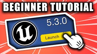 Unreal Engine 5 Beginner Tutorial  Getting Started 2023 [upl. by Hanonew]