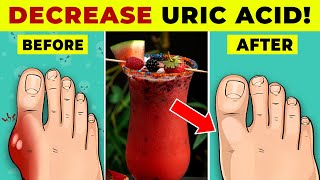 Top Foods That DECREASE Uric Acid Levels NATURALLY [upl. by Orelie]