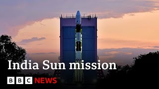 India launches its first mission to the Sun  BBC News [upl. by Salangi320]