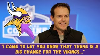 BREAKING NEWS ITS CONFIRMED BIG CHANGE FOR THE TEAM VIKINGS NEWS [upl. by Shoemaker]