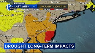 Areas of severe extreme drought expand throughout Delaware Valley [upl. by Attelrak88]