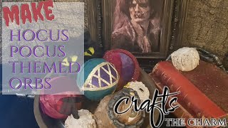 Make Hocus Pocus inspired Magical orbs for Halloween [upl. by Demb450]