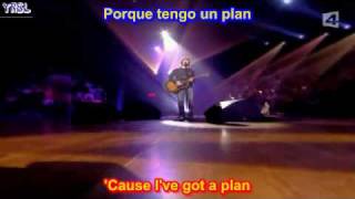 James blunt Youre beautiful SUBTITULADO EN ESPAÑOL Y EN INGLES LYRICS SUB [upl. by Haidabo]