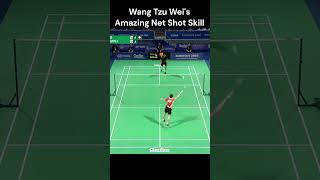 Wang Tzu Weis Amazing NET SHOT Skill shorts [upl. by Wadesworth957]