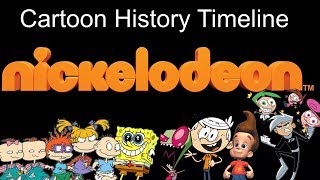 Nickelodeon Cartoon History Timeline As of April 16 2019 [upl. by Nets]