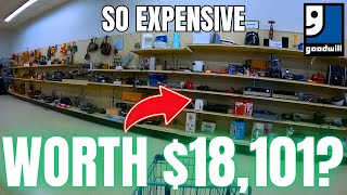 MOST EXPENSIVE ITEM EVER DONATED TO GOODWILL [upl. by Dwain899]