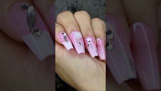 Pinky Nail Art Design at Home Yourself nails nailexpert nailtutorial [upl. by Lopes599]