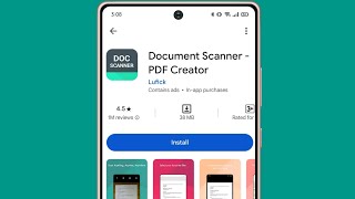 document scanner app kaise use kare  how to use document scanner app [upl. by Lunseth]