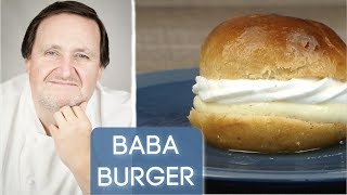 😍 BABA BURGER  PURE GOURMANDISE 😍 [upl. by Ruthe]