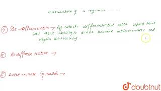 Define growth differentiation development dedifferentiation [upl. by Gertruda]