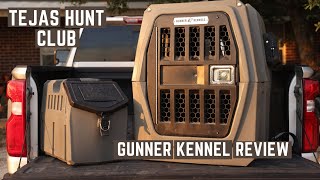 POSSIBLY THE BEST DOG KENNEL ON THE MARKET  Gunner Kennels G1 Large Kennel Gunmetal Grey [upl. by Chucho]