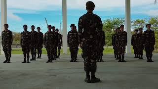 Military Command and Execution performed by the ROTC Cadet and Cadette s part 1 [upl. by Sankey]