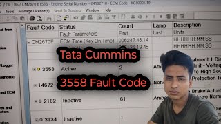 Tata Cummins 3558 Fault Code  3558 Fault Code Cummins 3558 Fault Code Tata 3558 Fault Code [upl. by Esmerolda955]