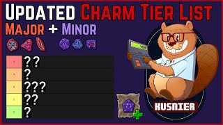 Updated Charm TIER LIST Major and Minor  Tibia [upl. by Surazal]