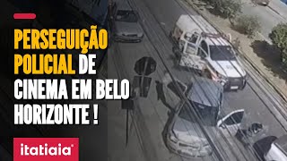 PERSEGUIÇÃO POLICIAL DE TIRAR O FÔLEGO EM BELO HORIZONTE CONFIRA [upl. by Rooke815]