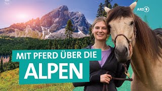 Mit dem Pferd über die Alpen – Wanderreiten vom Chiemgau bis Südtirol  Bergfreundinnen  ARD Reisen [upl. by Anyad]