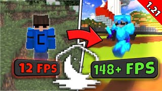 How to Optimize Lunar Client for MORE FPS in Minecraft 121 [upl. by Kuth]