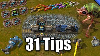 Another 31 Extremely Quick Factorio Tips  Season 2 Marathon [upl. by Atsed]