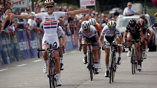 Highlights 2015 UCI Women Road World Cup  Plouay France [upl. by Neerol]