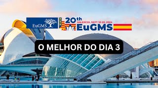 O MELHOR DO CONGRESSO EUROPEU DE GERIATRIA 2024  DIA 3 [upl. by Kellby700]