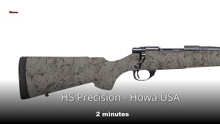 Review Howa HS Precision 65 Creedmoor 26quot Semi Heavy Barrel Part 1 [upl. by Cence]