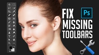 Photoshop Missing Tools in Toolbar  Easy Fix Guide [upl. by Mazurek]