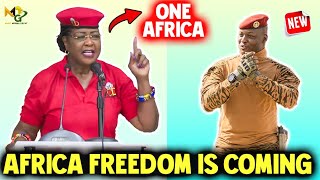 Dr Arikana Powerful Revolutionary Speech on front of Captain Traore Shocks the World [upl. by Carmel441]