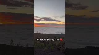 Haleakala Sunset ❤️ [upl. by Nimzzaj]