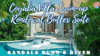 Sandals Dunns River Butler Elite SwimUp amp Beach Set Up KVS Travel 6103341917 🇯🇲 [upl. by Lian]