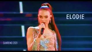 Elodie  Medley SANREMO 2021 [upl. by Odnala]