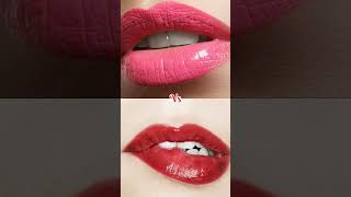 😍 read lips 👄 vs pink lips 👄😍short viralshort youtubeshorts bts india like lips [upl. by Adnema]