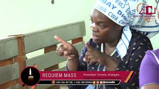 Requiem Mass  Postulant Yvonne Jirangwa  Homily Part  01112024 [upl. by Welbie987]