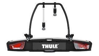 Towbar Bike Rack  Thule VeloSpace 917918 [upl. by Nipha]