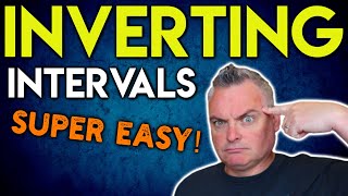 Inverting Intervals The Easiest Way EVER music theory [upl. by Ashling]