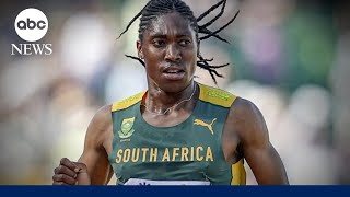 Transgender athletes banned from elite international track and field events l GMA [upl. by Rekab]