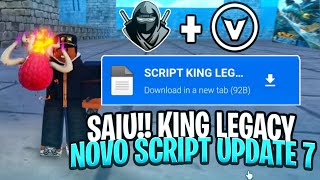 🔥UPDATE 7 SAIU King Legacy Script Hack AUTO FARM  AUTO KAIDO  NEW SEA E DRAGON V2 RAID MOBILE [upl. by Ayoted]