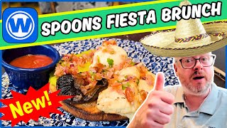 NEW CHEAP BREAKFAST ITEM at WETHERSPOONS  Review of the FIESTA BRUNCH [upl. by Amak523]