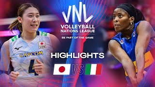 🇯🇵 JPN vs 🇮🇹 ITA  Gold Match  Highlights  Womens VNL 2024 [upl. by Gorman792]