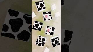 Gym Chalk ASMR  Cute Cow 🐮  GlitterampCrispy  Remastered  Oddly Satisfying  Sleep Aid [upl. by Alekim]