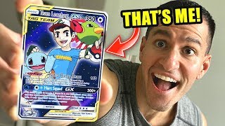 SOMEONE MADE ME INTO A POKEMON CARD Opening Packs [upl. by Rayshell808]