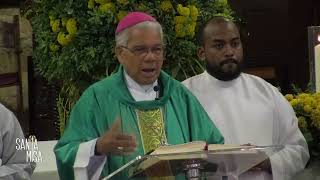 Eucaristía toma de posesión nuevo rector Seminario Pontificio Santo Tomás de Aquino [upl. by Nodroj893]