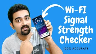 WiFi Signal Strength Checker App  How To Measure WiFi Signal Strength [upl. by Nalani]